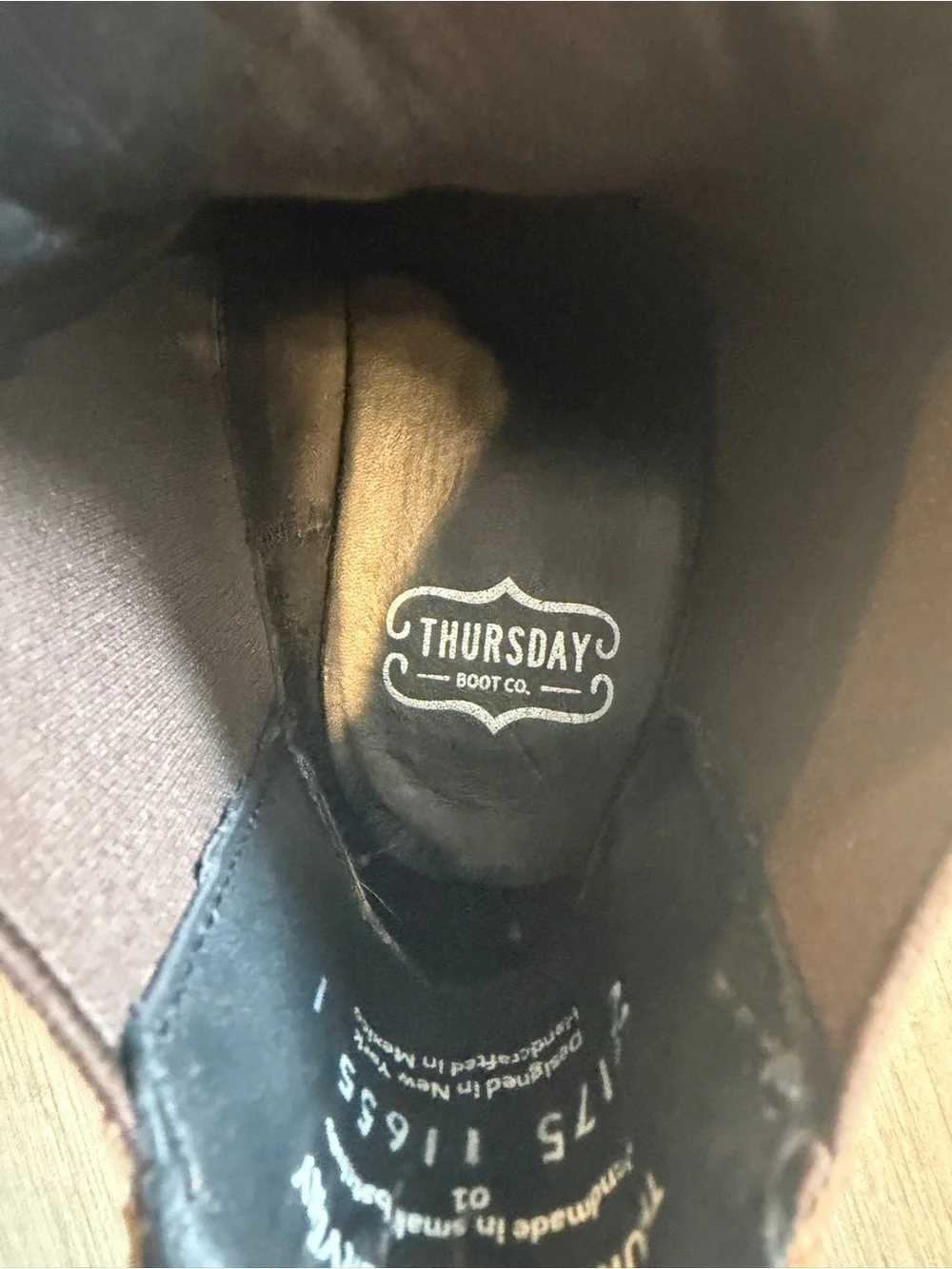 Thursday Boot Company: Legend Tobacco Size 9